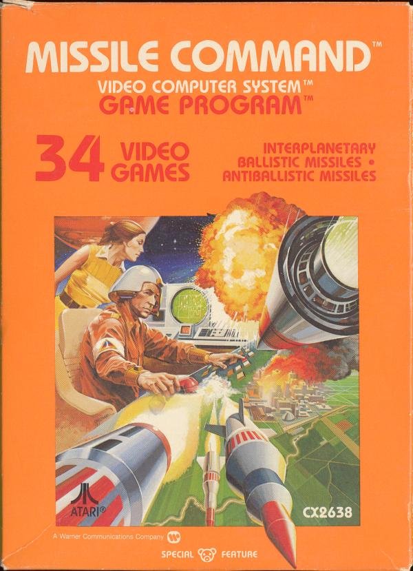 Missile Command box art