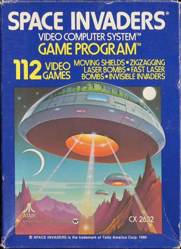 Space Invaders box art